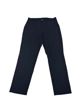 Eileen Fisher Petite Black Stretch Slim Leg Ankle Pull On Pants USA, Size PS